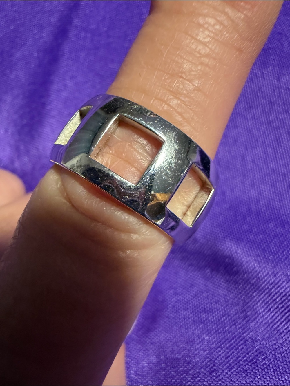 Park Lane Green Iridescent Statement Ring Size 10 New